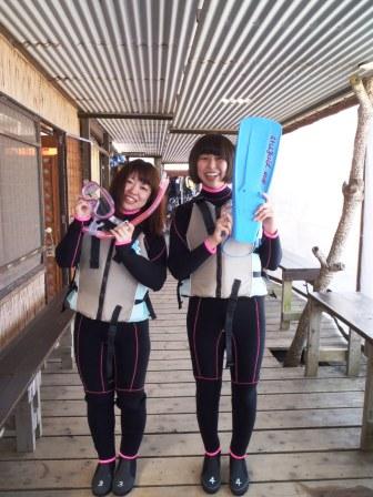 ★人生初!?スノーケル体験★