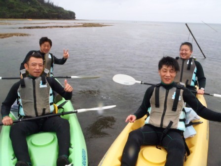 社員旅行で青の洞窟★