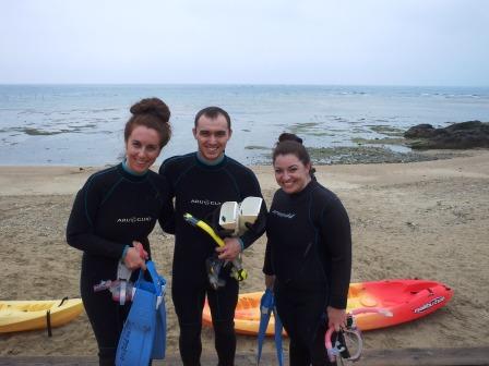 SNORKELING IN MALIBU BEACH WITH ALEXANDRA KRISTINA AND ROBERT