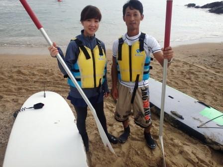 タケちゃん＆ミキさんのSUPツアー！！
