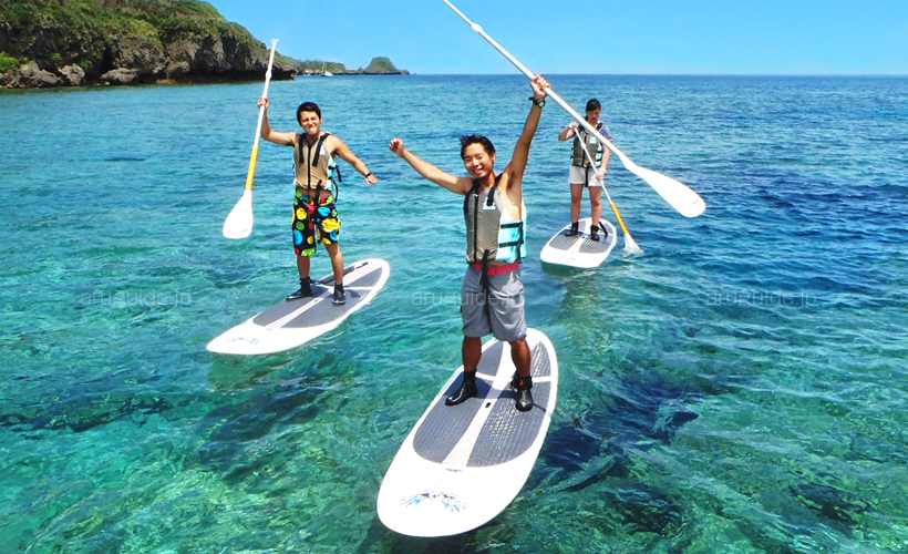 Stand up paddleboard adventure