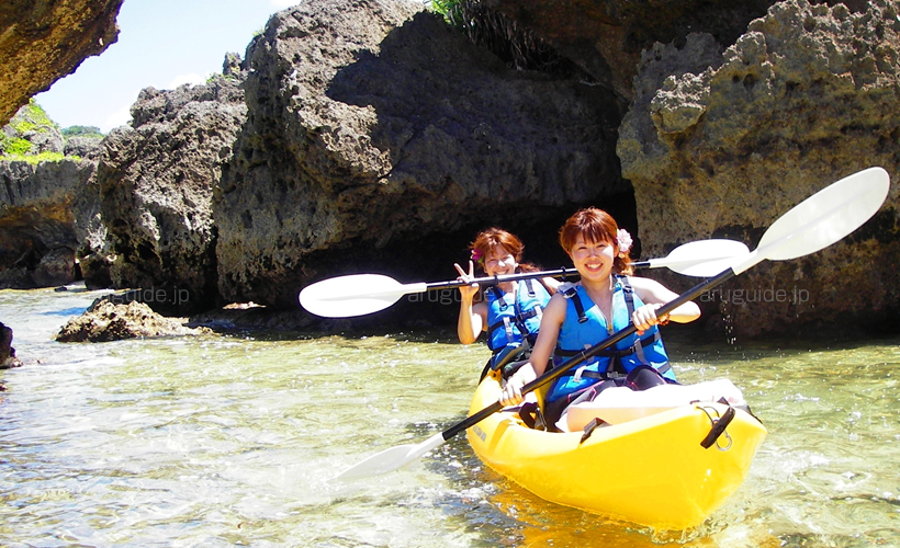 Sea kayaking adventure