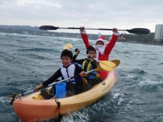 🎅ちー君＆はー君の海冒険withサンタ🎄