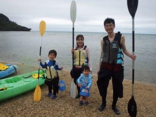 ゆうと君＆なおと君のカヤック探検⛵