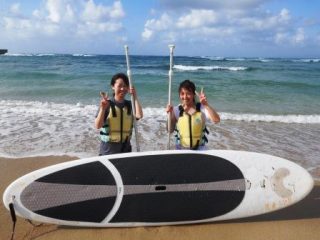 ❤Typhoon SUP with しーちゃん＆かおりん❤