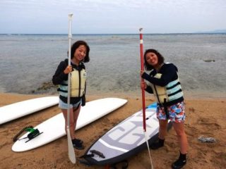 ちーちゃんとさっちゃんのSUPツアー(^_-)-☆