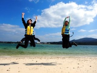 さとちゃん＆さっちゃんのカヤックde無人島ヨウ島へ☀