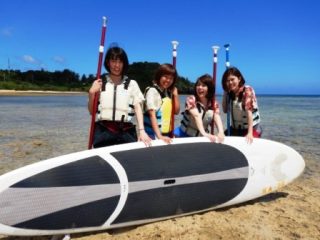 ♀レディース４人組♀SUPツアー🏄