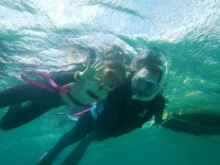Snorkeling in Malibu beach💖マリブビーチでのスノーケル