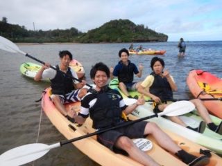 仲良し4人組とのカヤックツアー