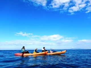 かのちゃん・ちひろちゃん青の洞窟ツアー⛵