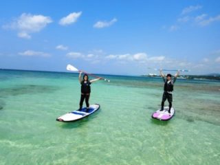 向かい風の中SUP頑張りました🏄