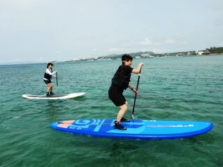 向かい風SUP🏄