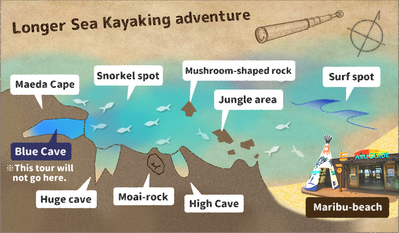 Long sea kayaking adventure
