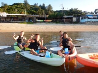 ⛵メンズ４人組と行く‼サンセットカヤックツアー🌅