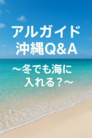 Q＆A　冬でも海に入れる？
