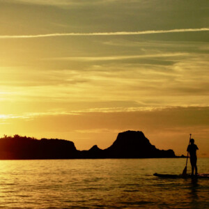 Stop puddling for a bit and enjoy the sunset. This moment is priceless.