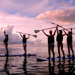 With 3 people on it you will triple the fun.